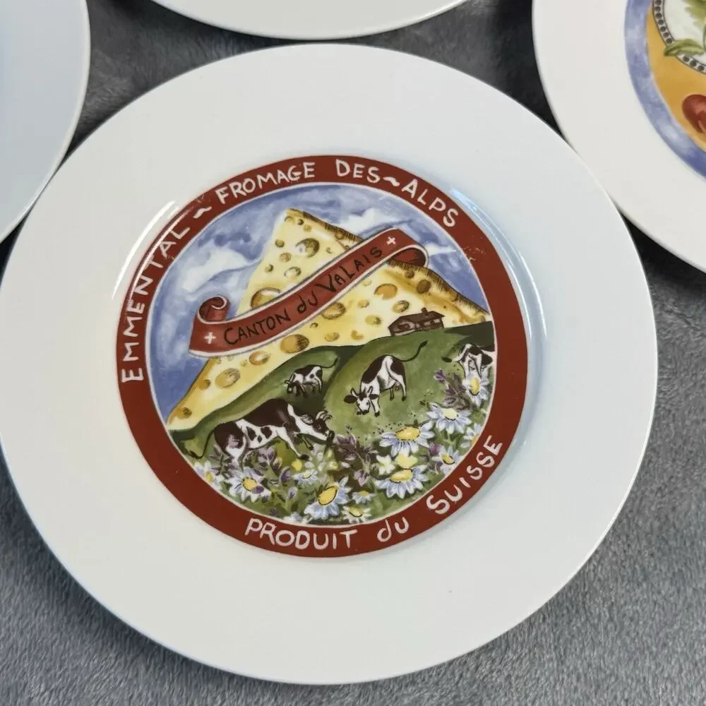 Vintage Restoration Hardware Cheese Plate Set 4 Hors D’oeuvres Appetizer Set 1